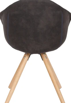 Kayoom Polsterstuhl »Stuhl Chadwick 110 2er-Set, stilvolles Design, in Naturfarben gehalten« (Set) 2 Stk.bequem, Holzbeine, weich gepolstert, stilvolles Design