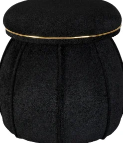 Kayoom Sitzhocker »Hocker Corin,extravagante Form,stilvolle Farben,elegant gesteppter Fuß« 1 Stk. tlg. komfortabel, hochqualitativ, pflegeleicht, sorgfältig verarbeitet