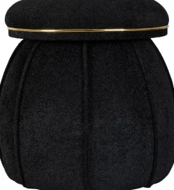 Kayoom Sitzhocker »Hocker Corin,extravagante Form,stilvolle Farben,elegant gesteppter Fuß« 1 Stk. tlg. komfortabel, hochqualitativ, pflegeleicht, sorgfältig verarbeitet