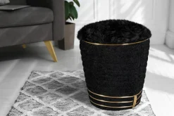Kayoom Sitzhocker »Hocker Doric, trendiger Look, ästhetische Farbgebung, schöne Steppung« 1 Stk. tlg. komfortabel, hochqualitativ, pflegeleicht, hochwertige Materialien