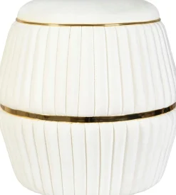 Kayoom Sitzhocker »Hocker Doric, trendiger Look, ästhetische Farbgebung, schöne Steppung« 1 Stk. tlg. komfortabel, hochqualitativ, pflegeleicht, in vielen Räumen zuhause