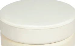 Kayoom Sitzhocker »Hocker Elyse, Edler Touch durch goldenen Sockel« 1 Stk. tlg. samtweich, hochwertig, Perfekt aufeinander abgestimmte Farben