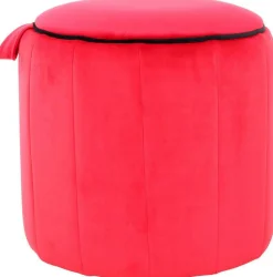 Kayoom Sitzhocker »Hocker Reese, Sitzhocker mit Komfort, samtweiche Oberfläche« 1 Stk. tlg. samtweich, dekorativ, detailreich, attraktive Farbgebung