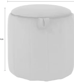 Kayoom Sitzhocker »Hocker Reese, Sitzhocker mit Komfort, samtweiche Oberfläche« 1 Stk. tlg. samtweich, dekorativ, detailreich, attraktive Farbgebung