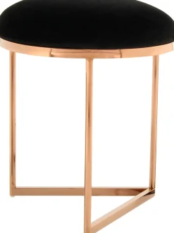 Kayoom Sitzhocker »Hocker Wynona 325,in stilvollem Design, mit dreieckiger Grundform« 1 Stk. tlg. glamourös, hochwertig, mit gepolsterter Sitzfläche in runder Form