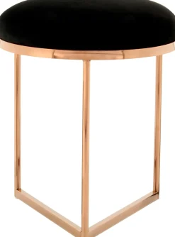 Kayoom Sitzhocker »Hocker Wynona 325,in stilvollem Design, mit dreieckiger Grundform« 1 Stk. tlg. glamourös, hochwertig, mit gepolsterter Sitzfläche in runder Form