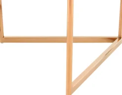 Kayoom Sitzhocker »Hocker Wynona 325,in stilvollem Design, mit dreieckiger Grundform« 1 Stk. tlg. glamourös, hochwertig, mit gepolsterter Sitzfläche in runder Form