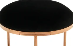 Kayoom Sitzhocker »Hocker Wynona 325,in stilvollem Design, mit dreieckiger Grundform« 1 Stk. tlg. glamourös, hochwertig, mit gepolsterter Sitzfläche in runder Form