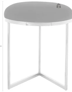 Kayoom Sitzhocker »Hocker Wynona 325,in stilvollem Design, mit dreieckiger Grundform« 1 Stk. tlg. glamourös, hochwertig, mit gepolsterter Sitzfläche in runder Form