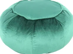 Kayoom Sitzhocker »Pouf Taj Mahal 325, trendige samtige Oberfläche« 1 Stk. tlg. samtweich, farbig, modern, orientalisches Design