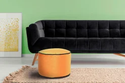 Kayoom Stauraumhocker »Pouf Taj Mahal 125, trendige samtige Oberfläche« 1 Stk. tlg. samtweich, farbig, modern, orientalisches Design