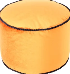 Kayoom Stauraumhocker »Pouf Taj Mahal 125, trendige samtige Oberfläche« 1 Stk. tlg. samtweich, farbig, modern, orientalisches Design
