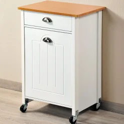 KESPER® Küchenwagen »Rollwagen inkl. Abfalleimer« 1 Stk. tlg. Abfalleimer entnehmbar