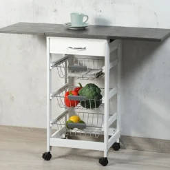KESPER® Küchenwagen »Rollwagen« 1 Stk. tlg. obere Ablage ausklappbar