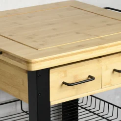 KESPER® Küchenwagen »Rollwagen« 1 Stk. tlg. mit geräumigem Metallkorb