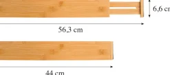 KESPER® Schubladeneinsatz »Schubladentrenner« Set, 4 Stk. tlg. variabele Länge