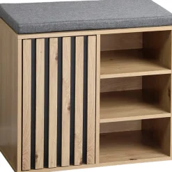 KESPER® Schuhbank »Schuhschrank mit Sitzkissen« grifflos, Sitzkissen abnehmbar und waschbar