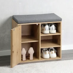 KESPER® Schuhbank »Schuhschrank mit Sitzkissen« grifflos, Sitzkissen abnehmbar und waschbar