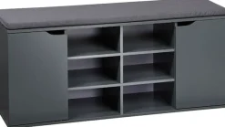 KESPER® Schuhschrank »Schuhschrank mit Sitzkissen, 2 Türen, FSC«
