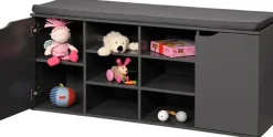 KESPER® Schuhschrank »Schuhschrank mit Sitzkissen, 2 Türen, FSC«
