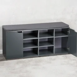 KESPER® Schuhschrank »Schuhschrank mit Sitzkissen, 2 Türen, FSC«