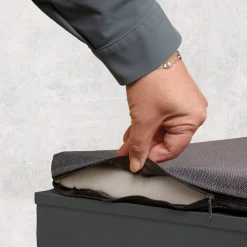 KESPER® Schuhschrank »Schuhschrank mit Sitzkissen, 2 Türen, FSC«