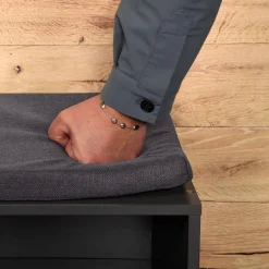 KESPER® Schuhschrank »Schuhschrank mit Sitzkissen, 2 Türen, FSC«