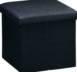 KESPER® Sitzhocker »KESPERSitzhocker-Box, schwarz« Deckel abnehmbar