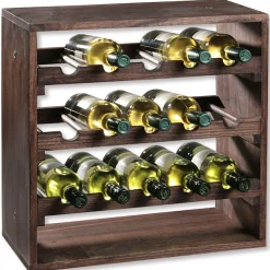 KESPER® Weinregal »Regalsystem, Kiefernholz« 1 Stk. tlg. mit Platz für 15 Flaschen