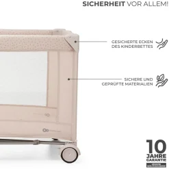 Kinderkraft Baby-Reisebett »JOY 2 mit Zubehör«