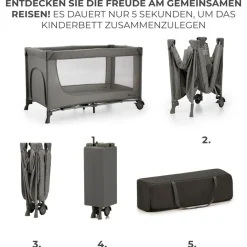 Kinderkraft Baby-Reisebett »JOY 2«