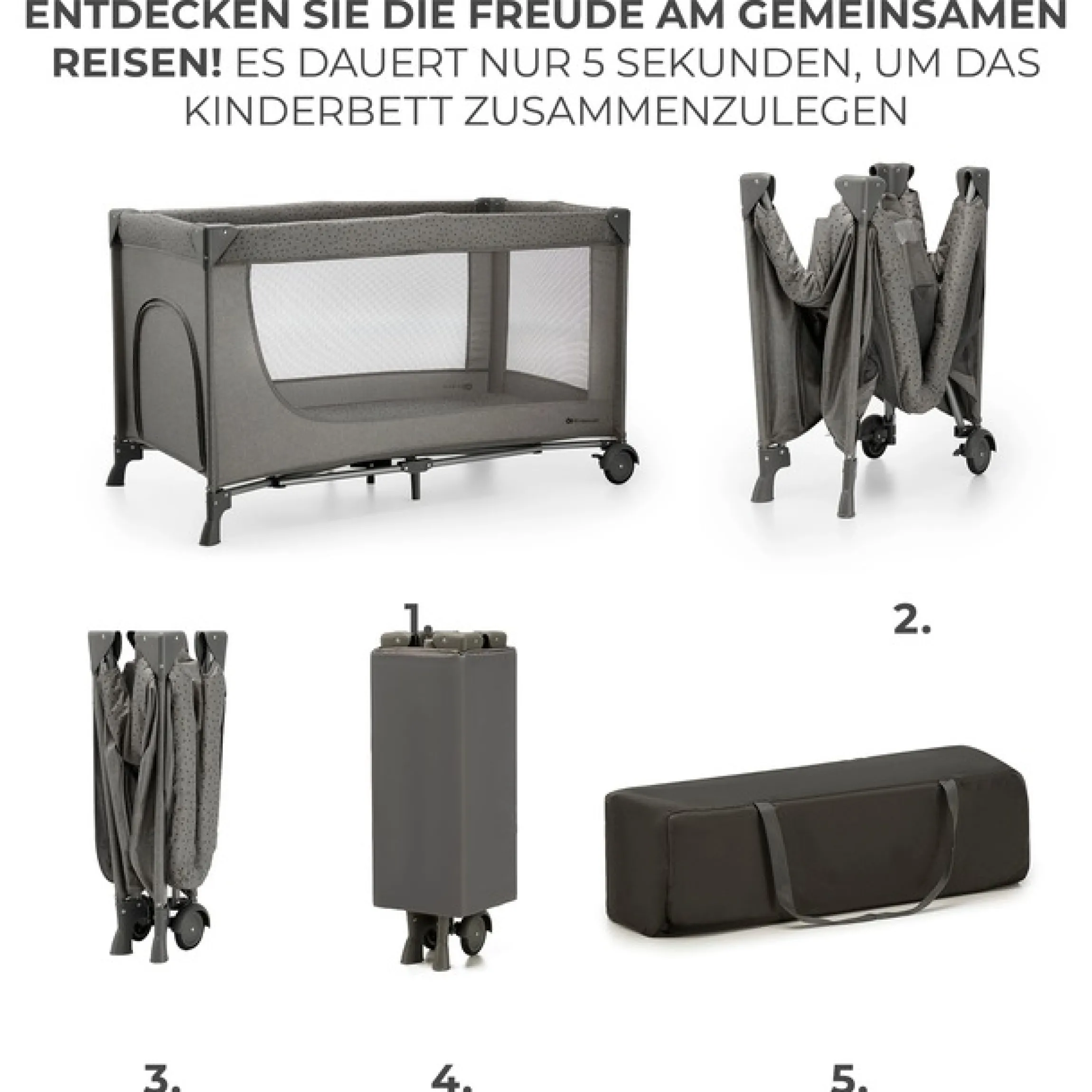 Kinderkraft Baby-Reisebett »JOY 2«