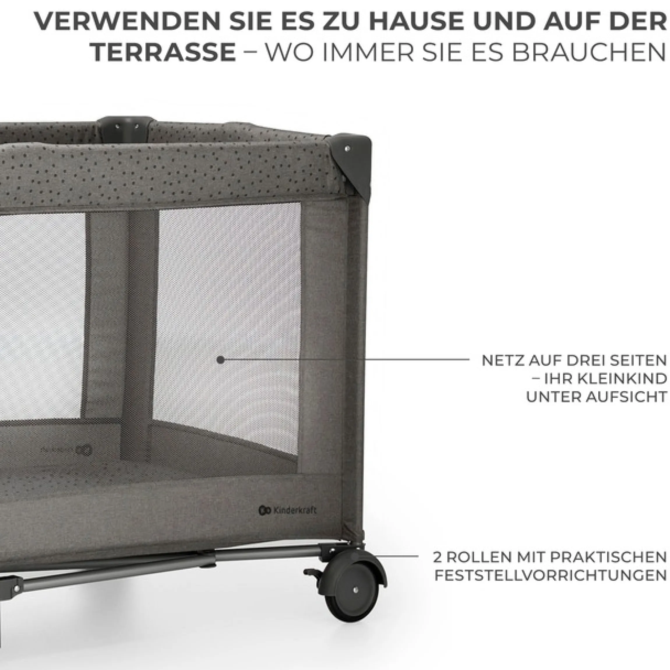 Kinderkraft Baby-Reisebett »JOY 2«