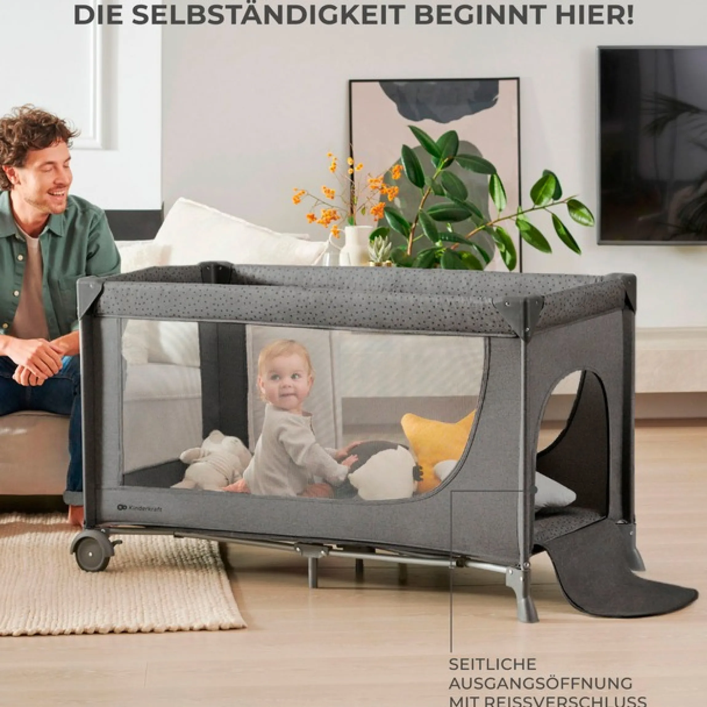 Kinderkraft Baby-Reisebett »JOY 2«