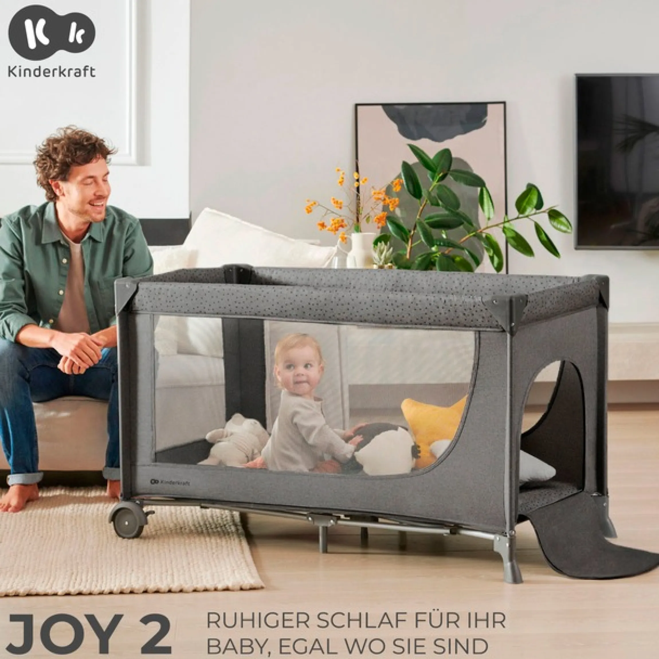 Kinderkraft Baby-Reisebett »JOY 2«