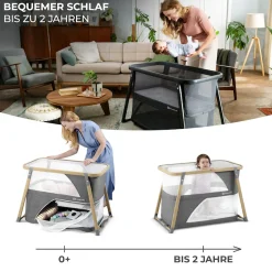 Kinderkraft Baby-Reisebett »SOFI« mit Laufgitterfunktion