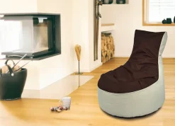 KiNZLER Sitzsack »BICO« 1 Stk. tlg. zweifarbig, mit Rückenlehne, Outdoor geeignet,Kinderzimmer