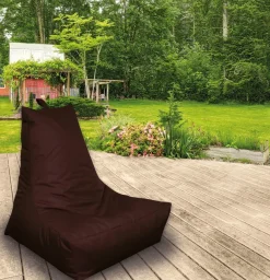 KiNZLER Sitzsack »Lounge« 1 Stk. tlg. Loungesessel, Uni Farben, mit Rückenlehne, Outdoor geeignet