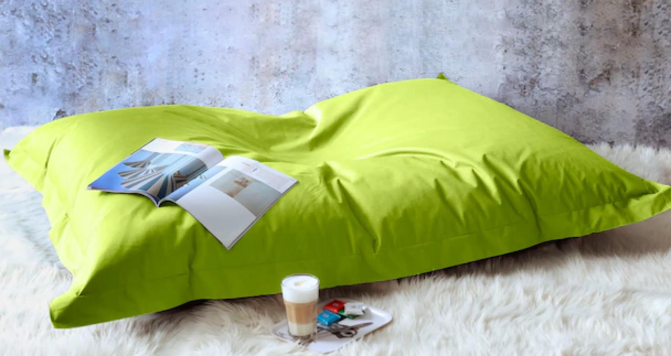KiNZLER Sitzsack »XXL Outdoorfähig« 1 Stk. tlg. Uni Farben, Outdoor geeignet, ideal im Wohnzimmer & Kinderzimmer