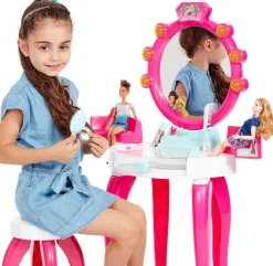 Klein Schminktisch »Barbie Schönheitsstudiomit Zubehör« mit Licht- und Soundfunktion