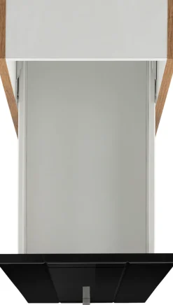 KOCHSTATION Apothekerschrank »KS-Tinnum« 30 cm breit, 200 cm hoch, Metallgriffe, MDF Fronten, Auszüge