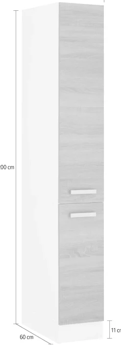 KOCHSTATION Apothekerschrank »KS-Gera« Breite 30 cm
