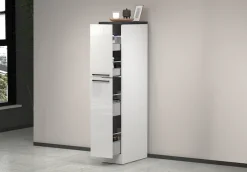 KOCHSTATION Apothekerschrank »KS-Sole« Breite 30 cm, 2 Auszüge, 4 Fächer