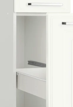 KOCHSTATION Apothekerschrank »KS-Stockholm« hochwertige MDF-Fronten, 200 cm hoch, viel Stauraum