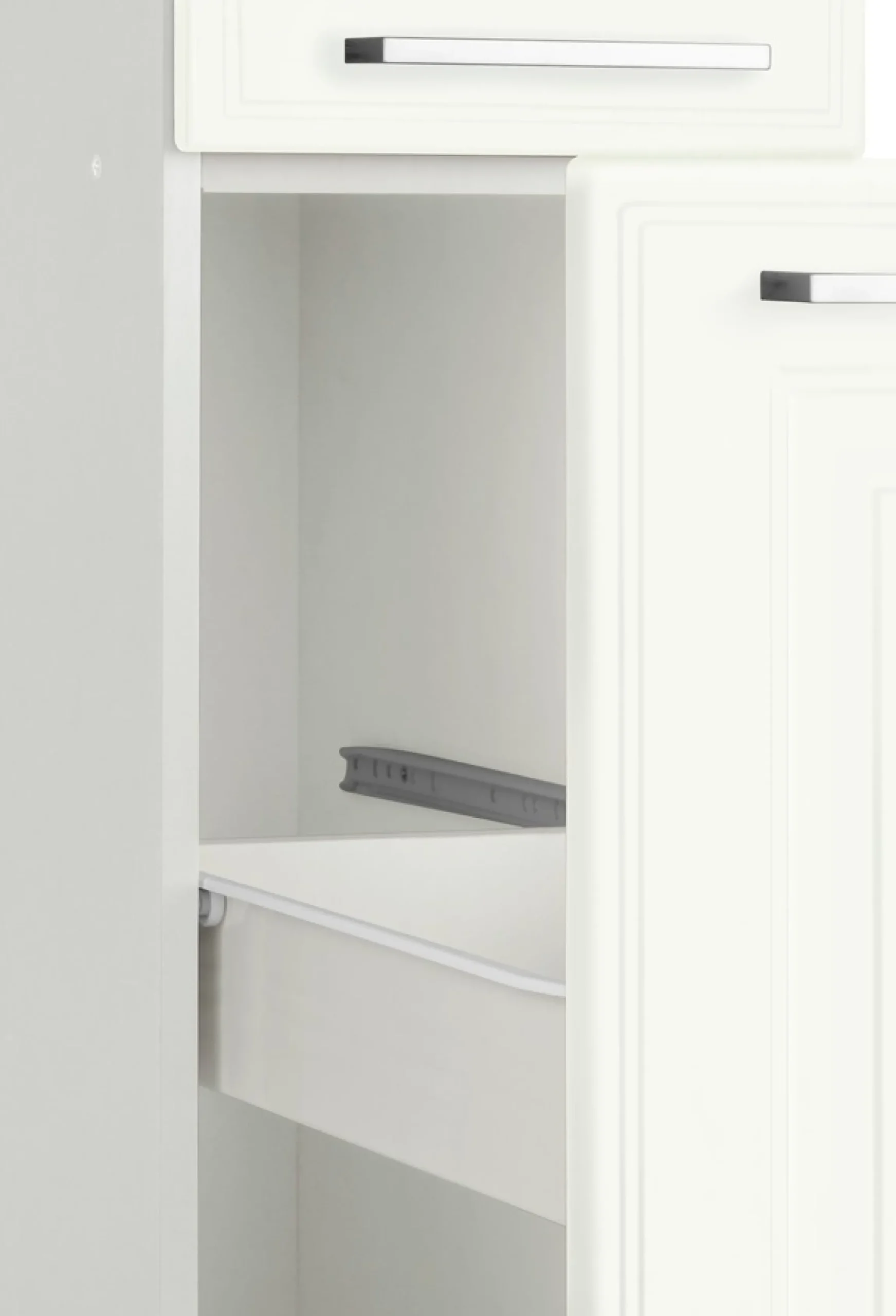 KOCHSTATION Apothekerschrank »KS-Stockholm« hochwertige MDF-Fronten, 200 cm hoch, viel Stauraum