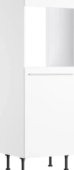 KOCHSTATION Backofen/Kühlumbauschrank »KS-Bern2« Breite 60 cm, Höhe 176,6 cm, 1 Tür für integrierten Kühlschrank