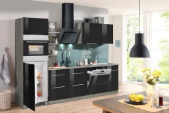 KOCHSTATION Backofen/Kühlumbauschrank »KS-Brindisi« 60 cm breit, 200 cm hoch