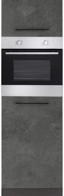 KOCHSTATION Backofen/Kühlumbauschrank »KS-Tulsa« 60 cm breit, 200 cm hoch, mit Nischenmaß 88 cm