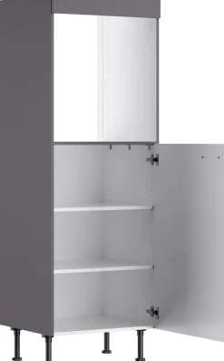 KOCHSTATION Backofenumbauschrank »KS-Paula« 60 cm breit, 176 cm hoch, mit 1 festen Blende, 1 Tür, 2 Einlegeböden