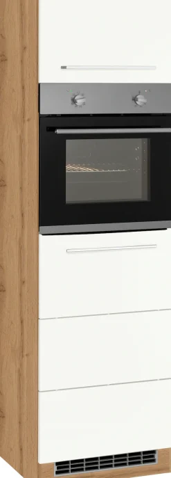 KOCHSTATION Backofenumbauschrank »KS-Wien« 60 cm breit, 200 cm hoch, für autarken Backofen